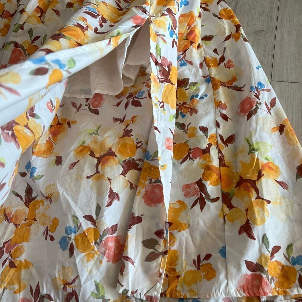 Abercrombie & Fitch Flutter Sleeve Midi Dress Siz… - image 8